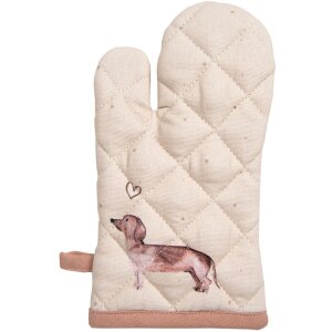 Clayre & Eef DHL44 Rukavice do trouby 18x30 cm...