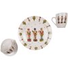Clayre & Eef HLCMU Hrnek 12x8x10 cm - 300 ml béžový