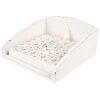 Clayre & Eef LRC73 Papírové ubrousky 33x33 cm (20 kusů) Béžová - růžová