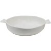 Miska Clayre & Eef WINPS 27x22x5 cm Bílá servírovací mísa