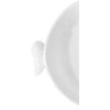 Miska Clayre & Eef WINPS 27x22x5 cm Bílá servírovací mísa