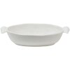 Oválná mísa Clayre & Eef WINPSO 26x14x5 cm Bílá servírovací mísa