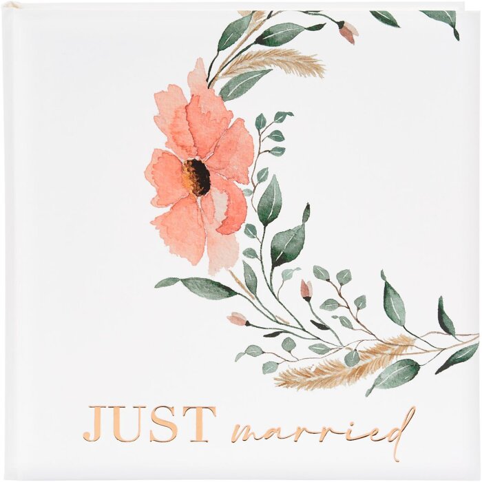 Svatební album Goldbuch JUST married 30x31 cm 60 bílých stran