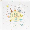 Goldbuch baby album Hello Sunshine 30x31 cm 60 bílých stran stříbrná ražba