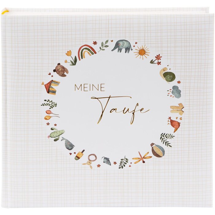 Goldbuch Křestní album HELLO Baby 25x25 cm 60 bílých stran