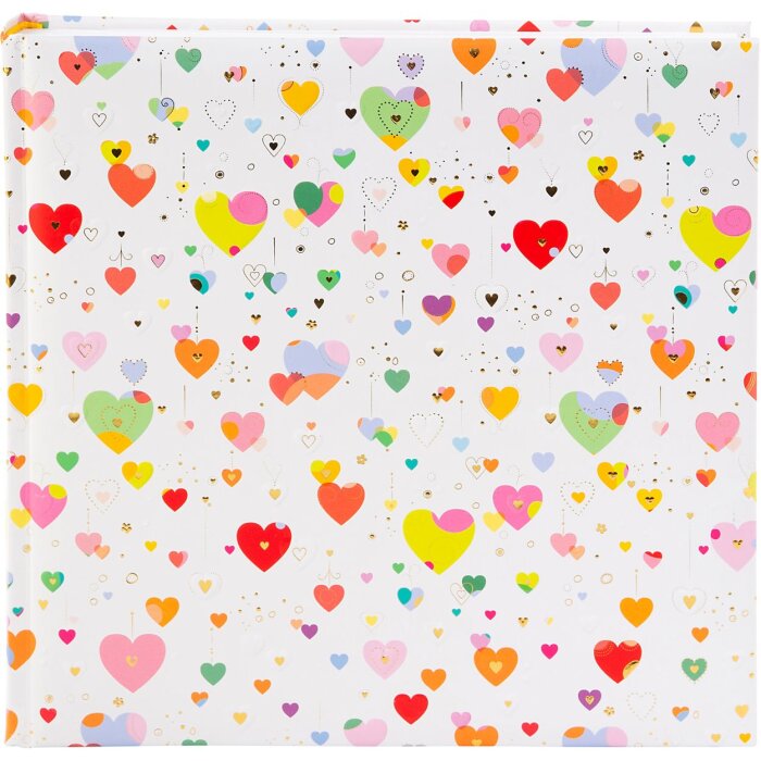 Goldbuch fotoalbum Heart to Heart light 25x25 cm 60 bílých stran