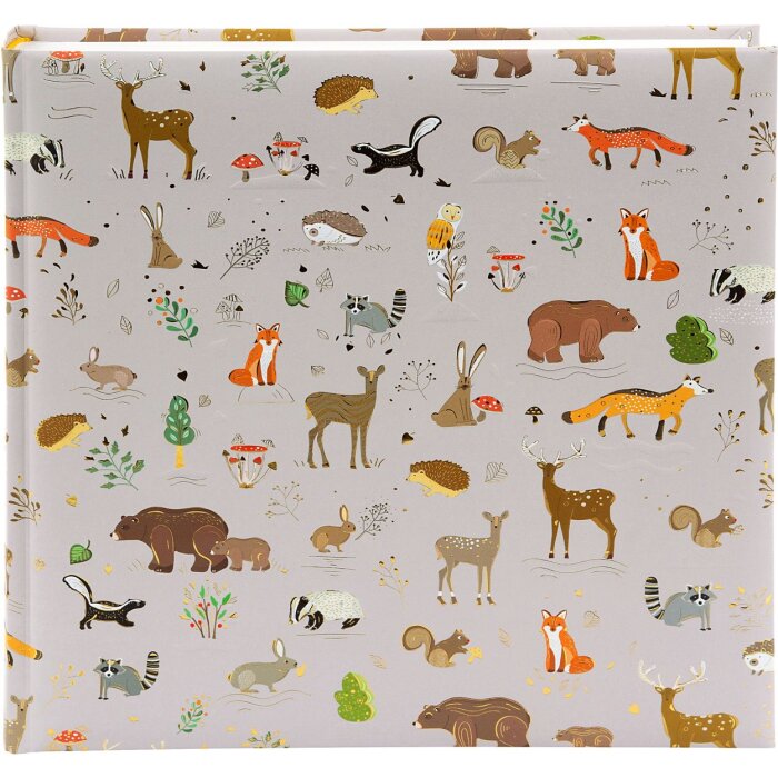 Goldbuch Dětské fotoalbum Woodland Charm Brown 25x25 cm 60 bílých stran