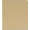 Lněný kroužkový pořadač Goldbuch Bella Vista béžový se 4 kroužky DIN A4
