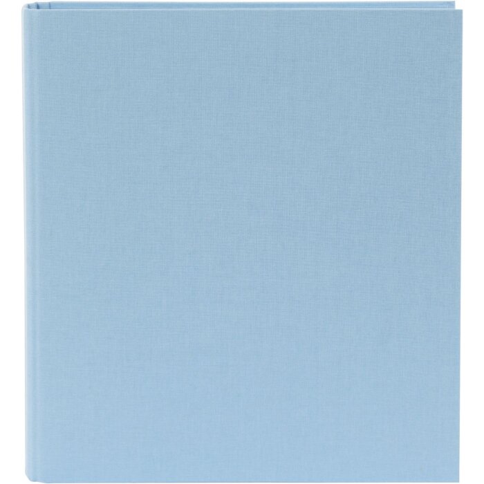 Goldbuch plátěný kroužkový pořadač Bella Vista sky blue se 4 kroužky DIN A4
