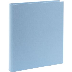 Goldbuch plátěný kroužkový pořadač Bella Vista sky blue se 4 kroužky DIN A4