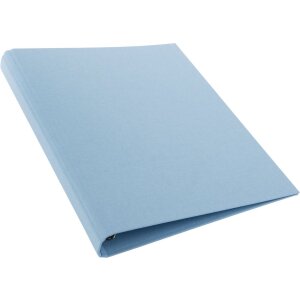 Goldbuch plátěný kroužkový pořadač Bella Vista sky blue se 4 kroužky DIN A4