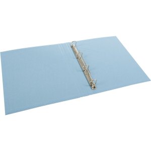 Goldbuch plátěný kroužkový pořadač Bella Vista sky blue se 4 kroužky DIN A4