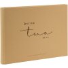 Goldbuch foto kniha hostů jen my dva 29x23 cm 50 bílých stran