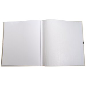 Exacompta fotoalbum Kingsbridge slonová kost 29x32 cm 60 bílých stran