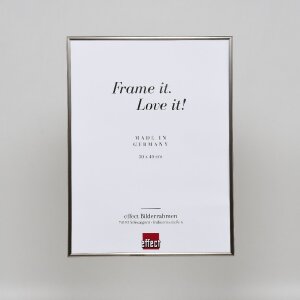 Efektní plastový rám Art platinum 20x28 cm čiré sklo
