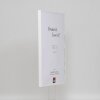 Efektní plastový rám Art white 25x50 cm čiré sklo