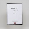 Efektní plastový rám Art black 30x45 cm čiré sklo