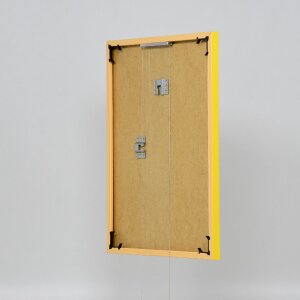 Efektní plastový rám Art yellow 50x100 cm čiré sklo