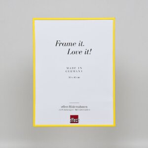 Efektní plastový rám Art yellow 50x100 cm čiré sklo