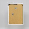 Efektní plastový rám Art white 59,4x84,1 cm čiré sklo