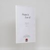 Efektní plastový rám Art white 59,4x84,1 cm čiré sklo
