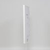 Efektní plastový rám Art white 59,4x84,1 cm čiré sklo