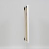 Efektní plastový rám Art white 59,4x84,1 cm čiré sklo