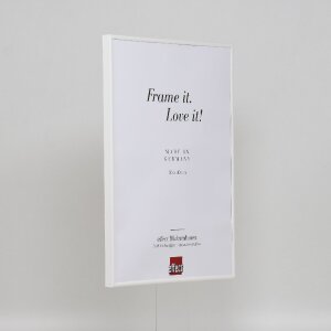 Efektní plastový rám Art white 60x90 cm čiré sklo