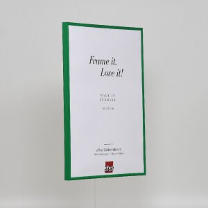 Efektní plastový rám Art green 70x70 cm čiré sklo