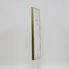 Efektní plastový rám Art gold 10,5x14,8 cm čiré sklo