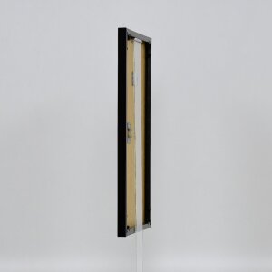 Efektní plastový rámeček Art black 10,5x14,8 cm čiré sklo