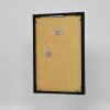 Efektní plastový rámeček Art black 10,5x14,8 cm čiré sklo