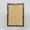 Hliníkový obrazový rám 18x24 cm stříbrný s vysokým leskem, čiré sklo, zadní panel MDF