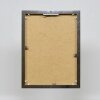 Hliníkový obrazový rám 18x24 cm stříbrný s vysokým leskem, čiré sklo, zadní panel MDF