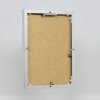 Hliníkový obrazový rám 18x24 cm stříbrný s vysokým leskem, čiré sklo, zadní panel MDF