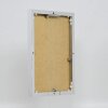 Hliníkový obrazový rám 18x24 cm stříbrný s vysokým leskem, čiré sklo, zadní panel MDF