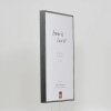 Hliníkový obrazový rám Effect antique silver 18x24 cm zadní panel z čirého skla MDF