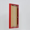 Hliníkový obrazový rám s efektem Quadro 20x20 cm zadní panel z MDF červené čiré sklo