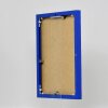 Efektní hliníkový obrazový rám Quadro 20x25 cm modré čiré sklo formát na výšku a na šířku