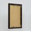 Hliníkový obrazový rám s efektem Quadro 20x30 cm bronzové čiré sklo MDF zadní panel