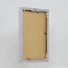 Hliníkový obrazový rám Quadro 25x80 cm stříbrný čiré sklo MDF zadní panel