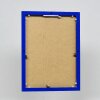 Efektní hliníkový obrazový rám Quadro 25x80 cm modré čiré sklo na výšku i na šířku