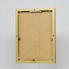 Efektní hliníkový obrazový rám Quadro 25x80 cm zlaté čiré sklo na výšku i na šířku
