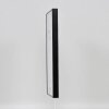 Hliníkový obrazový rám Quadro 27x48 cm Black Clear Glass High Landscape s efektem