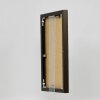 Hliníkový obrazový rám Quadro 29,7x42 cm bronz čiré sklo MDF s efektem