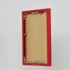 Hliníkový obrazový rám Quadro 61x91,5 cm s červeným čirým sklem s efektem