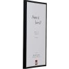 Effect Aluminium rámeček série 2 s křižovacím sklem černý 25x35 cm