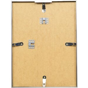 Effect Aluminium rámeček série 2 s křižovatkovým sklem, šedý brusovaný, 60x80 cm