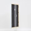 Efektní dřevěný rám profil 32 modrý 10,5x14,8 cm normální sklo