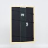 Efektní dřevěný rám profil 32 zelený 10,5x14,8 cm normální sklo